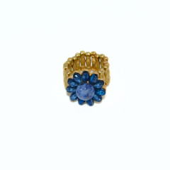 Blumenring blau | one size 0