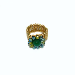 Blumenring grün | one size 0