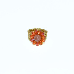 Blumenring orange | one size 1