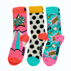 Kuschelsocken | Geschenkbox | 3er Set 1