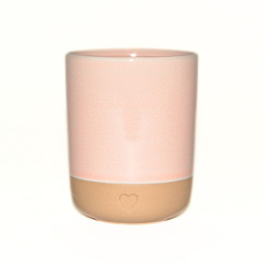 Becher Steingut mit Herz | 190ml 0