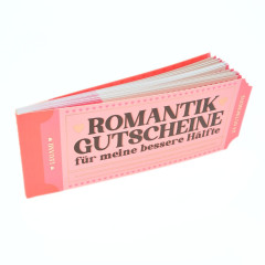 Romantik-Gutscheinheft | liebevoll gestaltet 0