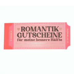 Romantik-Gutscheinheft | liebevoll gestaltet 1