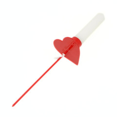 Kerzenhalter Herz mit Spieß | Stabkerze 1