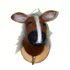 Filzkopf | 16cm | Pferd 0